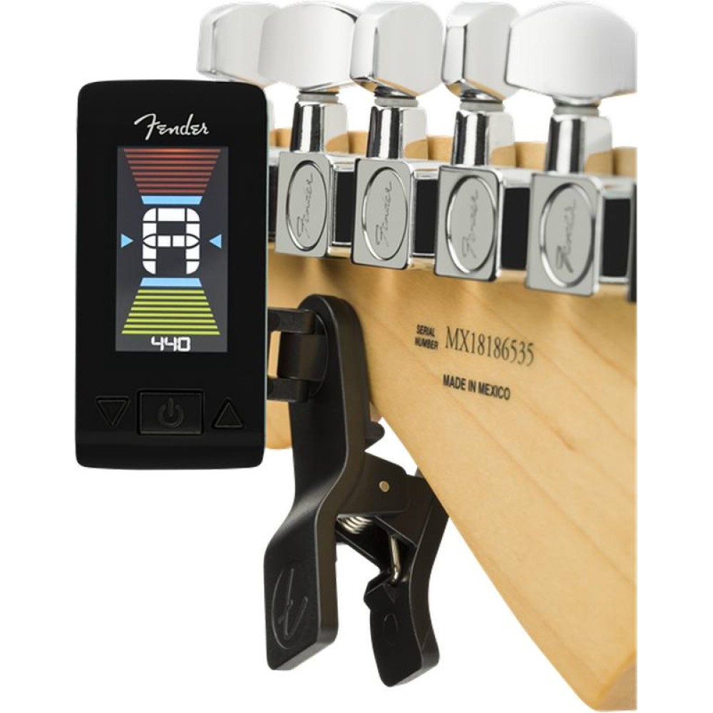 FENDER Original Tuner Daphne Blue - ACCORDATORE A CLIP PER CHITARRA