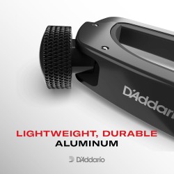 D'ADDARIO NS Capo Lite - CAPOTASTO PER CHITARRA ACUSTICA ED ELETTRICA IN ABS NERO