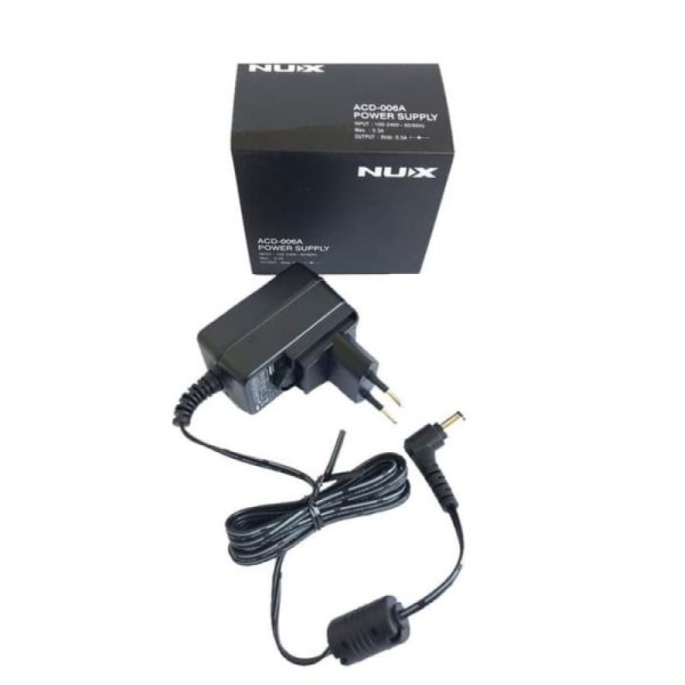 NUX ACD 006A Switching Power Adapter - ALIMENTATORE PER EFFETTI A PEDALE 9V 500mA
