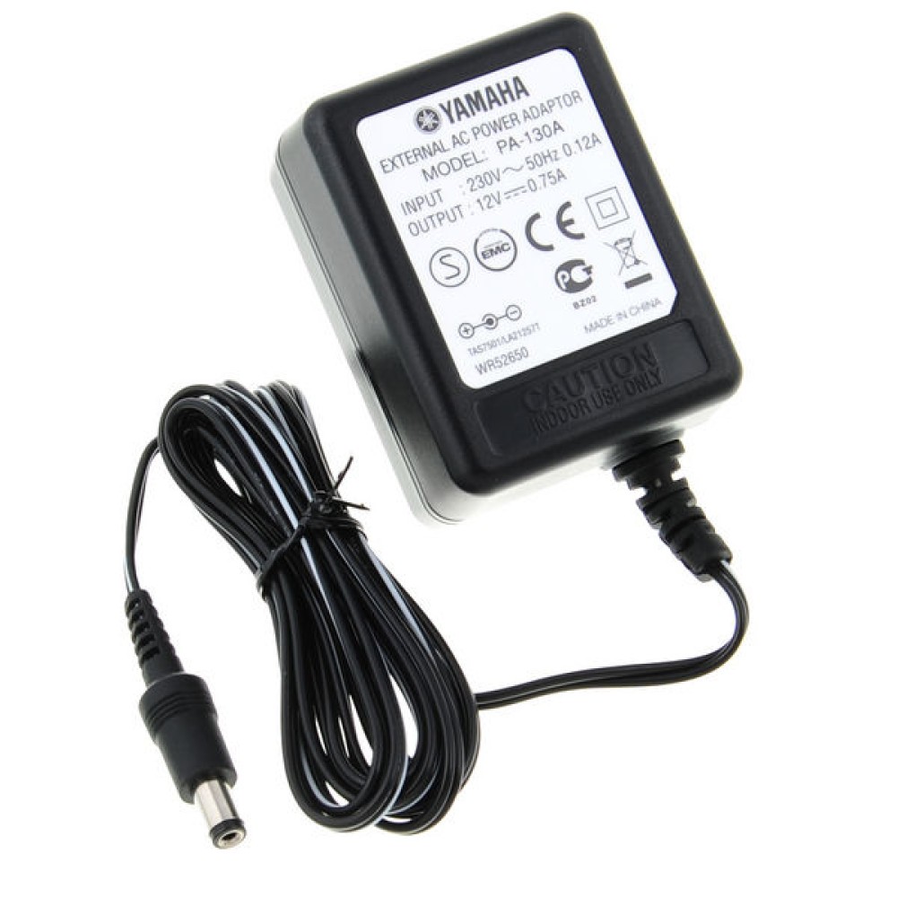 YAMAHA PA130 - ALIMENTATORE PER TASTIERE 12V/0,75A