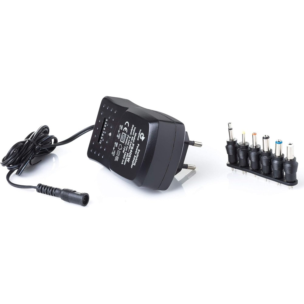 BESPECO PS40SW - ALIMENTATORE UNIVERSALE SWITCHING 3V / 12V 1000mA
