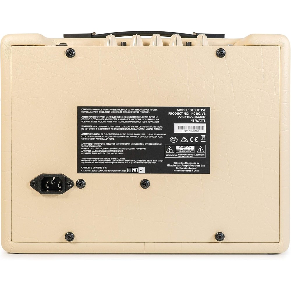 BLACKSTAR Debut 15E - AMPLIFICATORE COMBO 2 CONI DA 3" CON EFFETTI PER CHITARRA 15 WATT