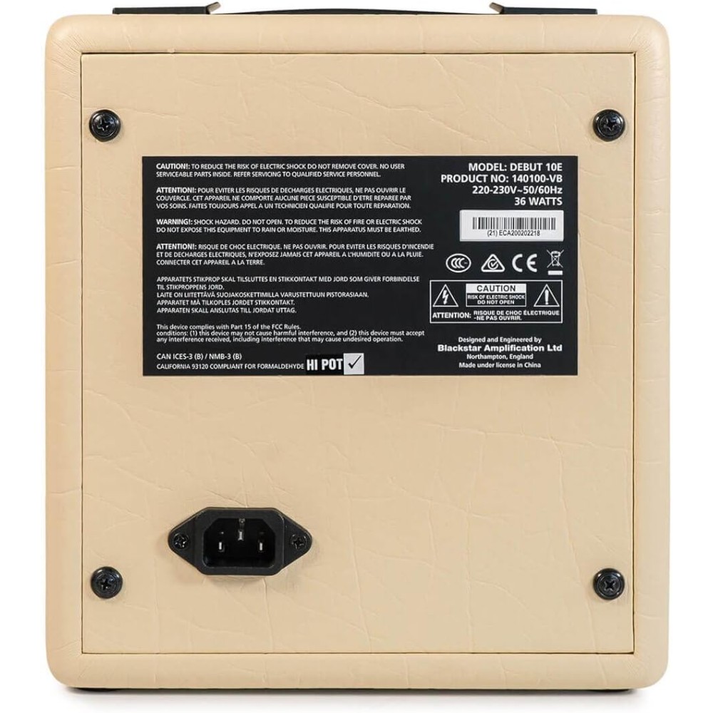 BLACKSTAR Debut 10E - AMPLIFICATORE COMBO 2 x 3" CON EFFETTI PER CHITARRA 10 WATT