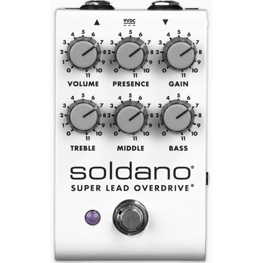 SOLDANO SLO Overdrive - EFFETTO OVERDRIVE A PEDALE PER CHITARRA