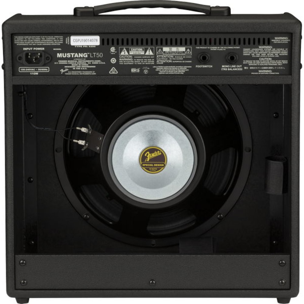 FENDER Mustang LT50 - AMPLIFICATORE COMBO PER CHITARRA ELETTRICA 50 WATT
