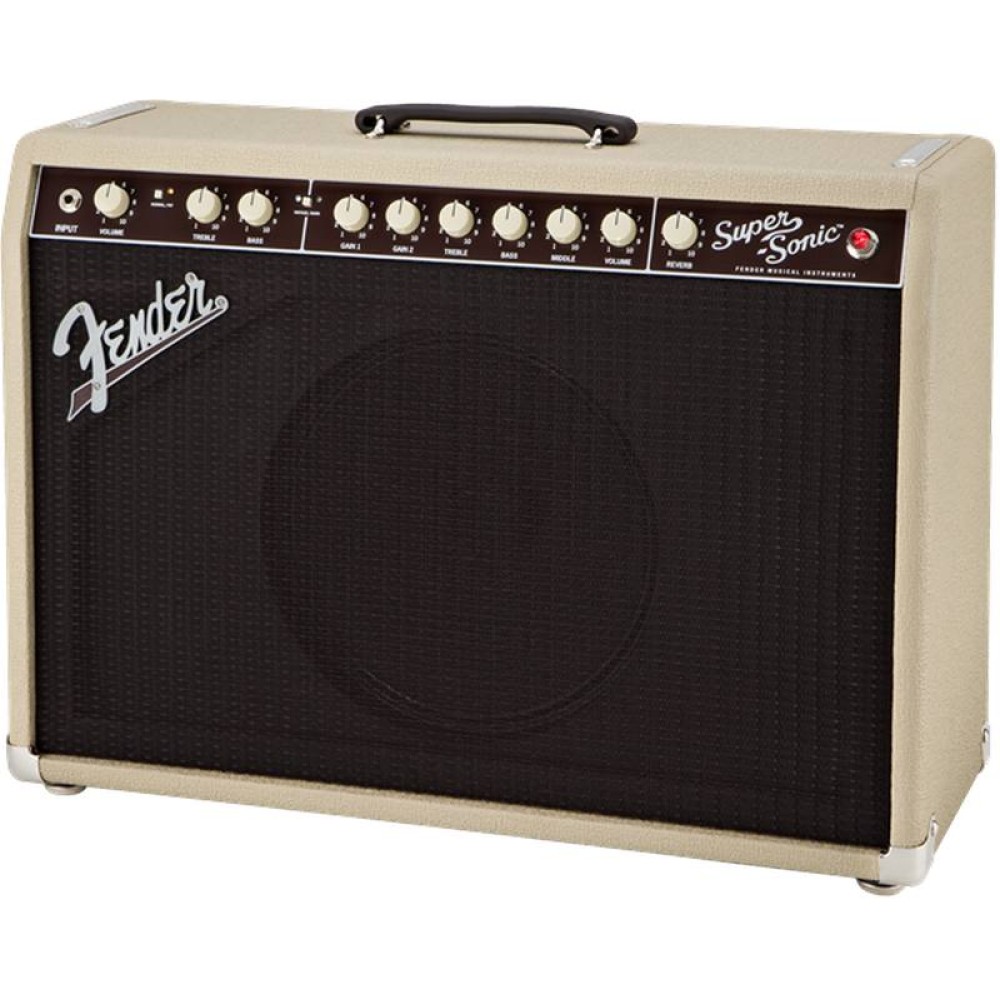 FENDER SUPER SONIC 22 BLONDE - COMBO VALVOLARE PER CHITARRA ELETTRICA CON 1 CONO 12"  (22 WATT)