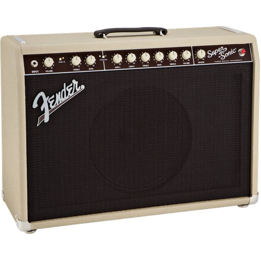 FENDER SUPER SONIC 22 BLONDE - COMBO VALVOLARE PER CHITARRA ELETTRICA CON 1 CONO 12"  (22 WATT)