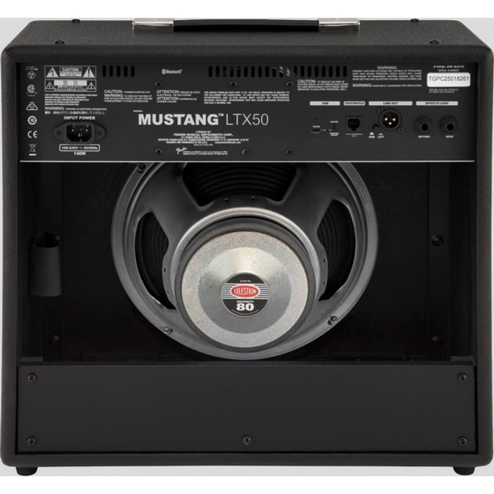 FENDER Mustang Ltx50 - AMPLIFICATORE PER CHITARRA ELETTRICA CON CONO 12" 50 WATT