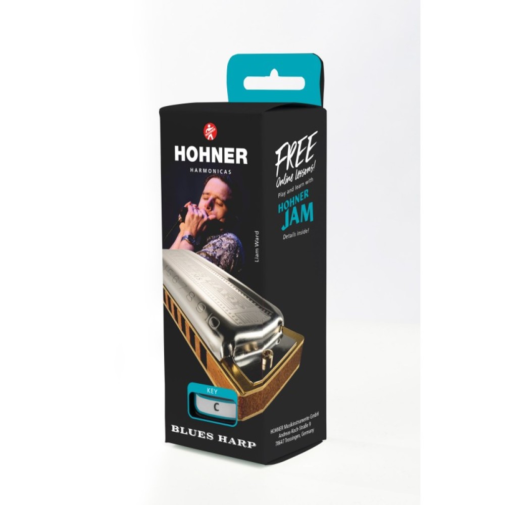 HOHNER Blues Harp E (MI) MAJOR NEW - ARMONICA DIATONICA 20 VOCI IN MI