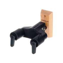 HERCULES GSP38WB+ - SUPPORTO DA MURO PER CHITARRA CON BASE IN LEGNO