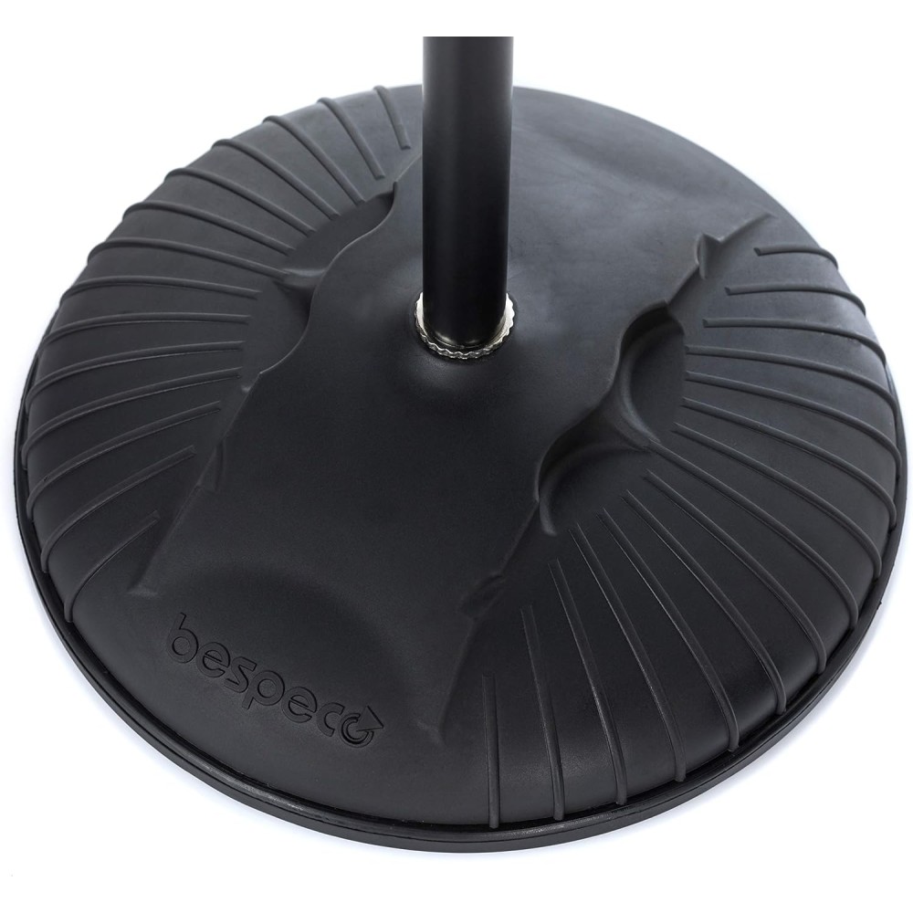 BESPECO MS14 - Asta Microfonica Dritta Professionale con Base Tonda 