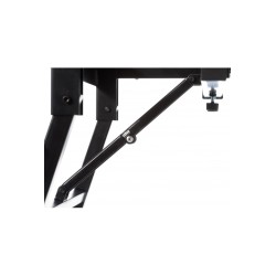 BESPECO BP100TN - Supporto Professionale per 2 Tastiere