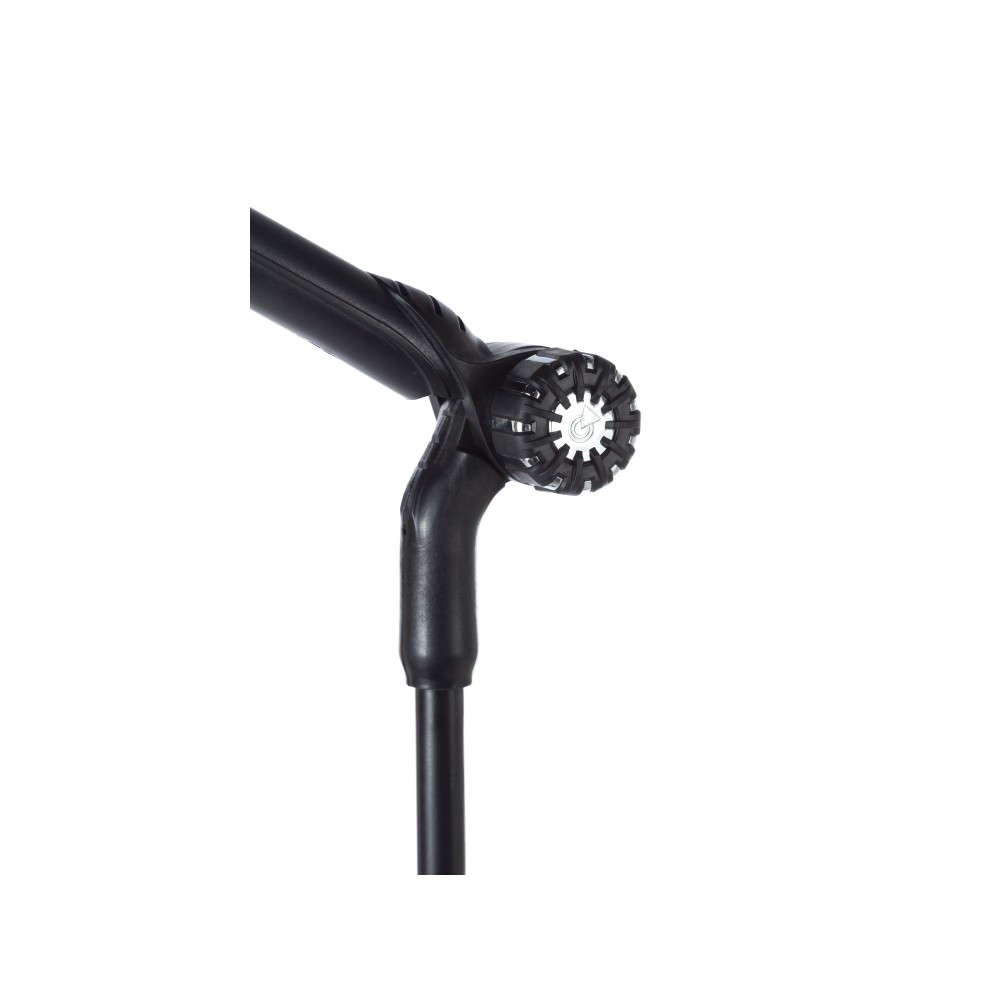 BESPECO MS16 - ASTA MICROFONICA DRITTA TELESCOPICA CON BASE TONDA IN GOMMA