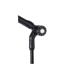 BESPECO MS16 - ASTA MICROFONICA DRITTA TELESCOPICA CON BASE TONDA IN GOMMA