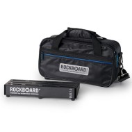 ROCKBOARD DUO 2.0 B Pedalboard - PEDANA PER EFFETTI A PEDALE CON CUSTODIA MORBIDA (31x14cm)