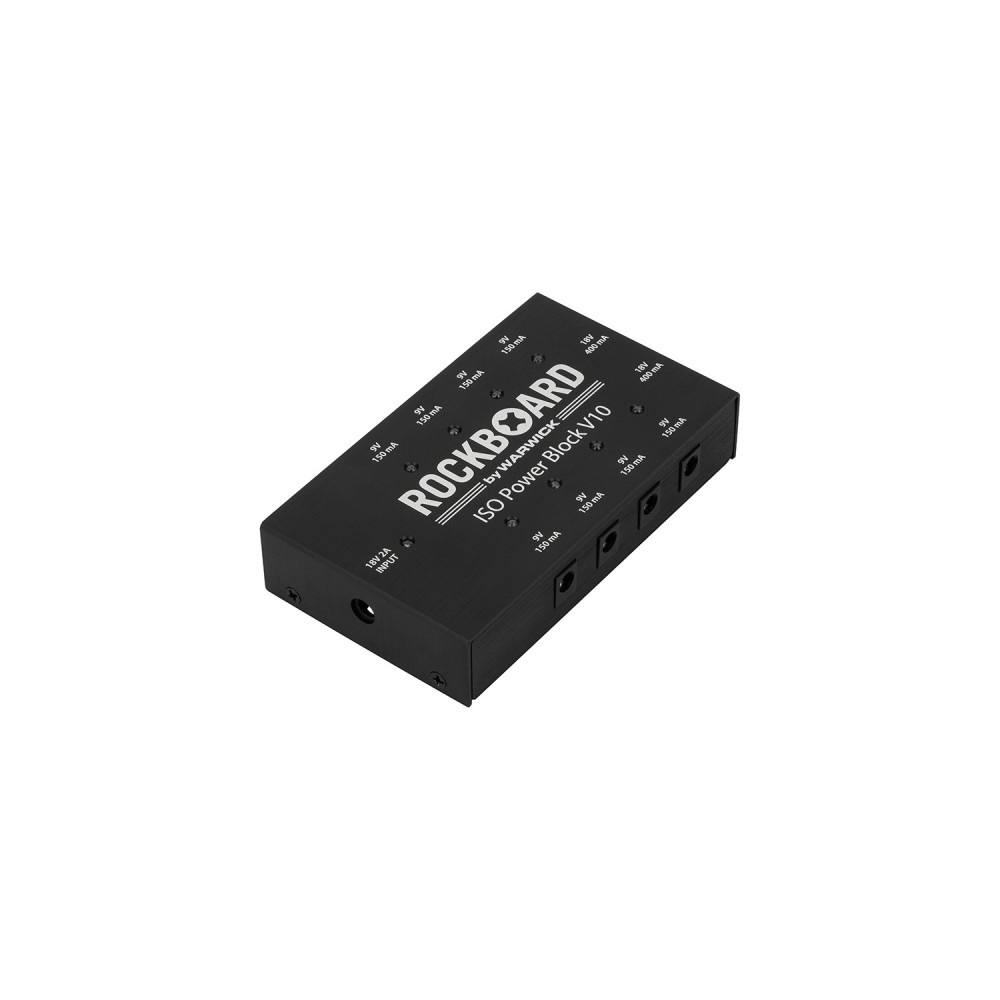 ROCKBOARD ISO Power Block 10V2 - ALIMENTATORE MULTIPLO ISOLATO PER EFFETTI A PEDALE