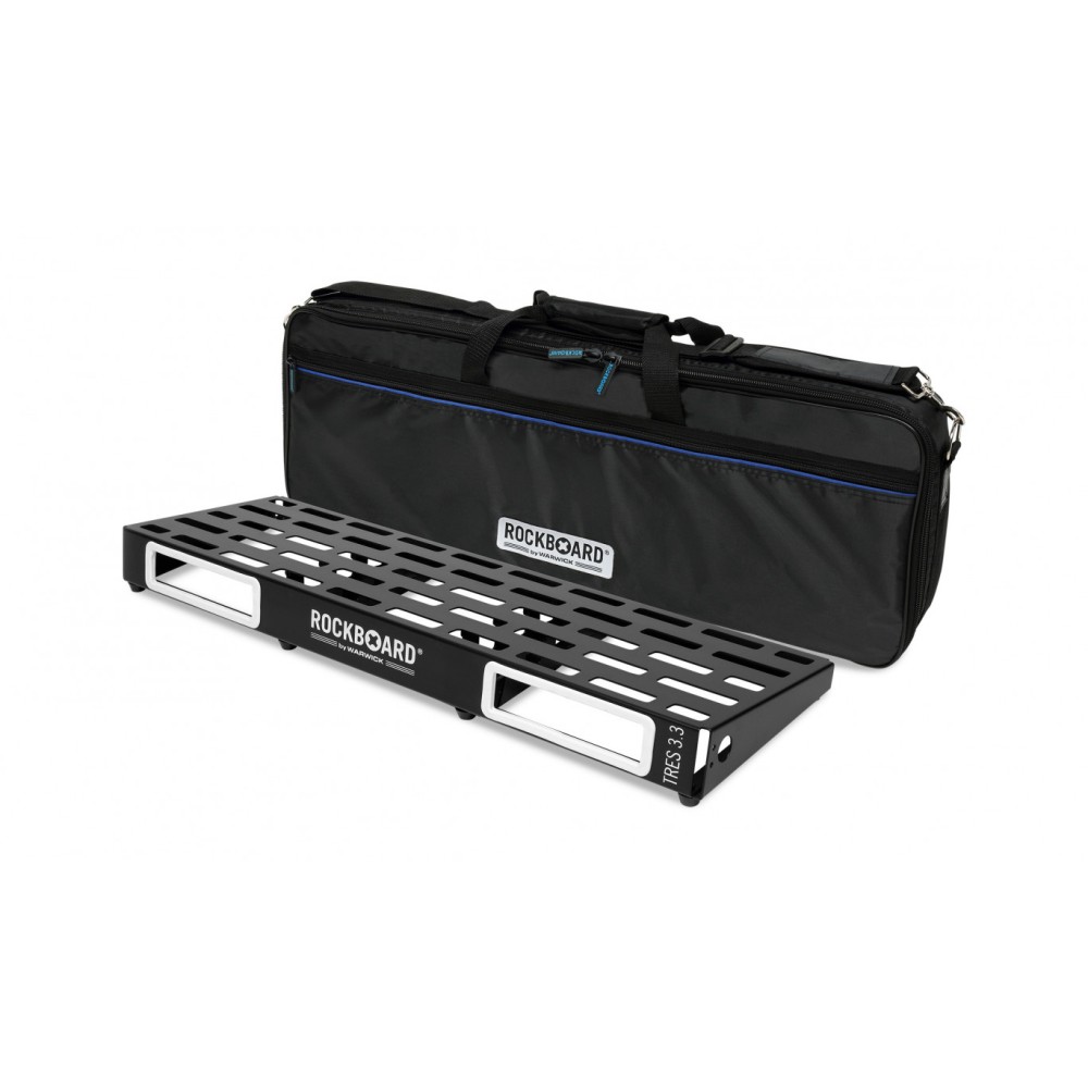 ROCKBOARD RBO B 3.3 TRES B Pedalboard with Gig Bag ( 72,2 x 23,6 cm) - PEDANA PER EFFETTI A PEDALE CON CUSTODIA MORBIDA