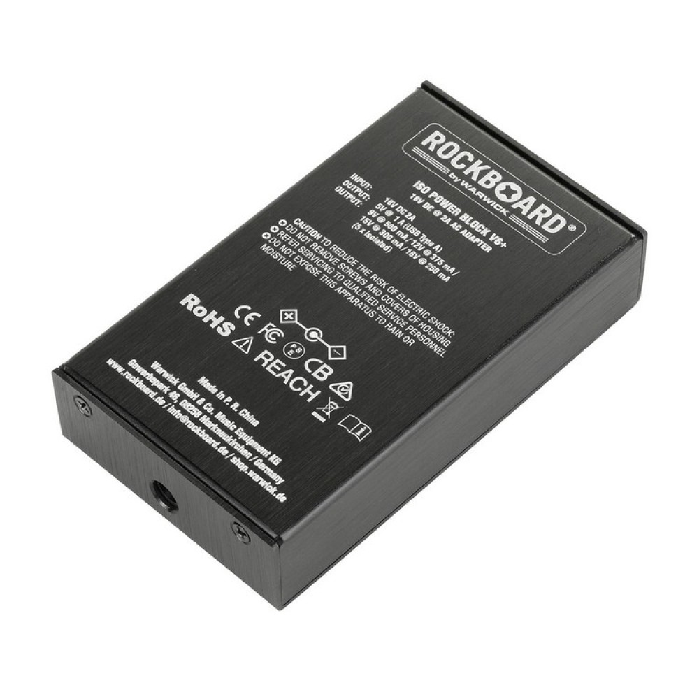 ROCKBOARD ISO Power Block V6 - ALIMENTATORE MULTIPLO ISOLATO PER EFFETTI A PEDALE
