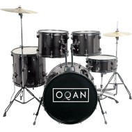 OQAN QPA 10 Standard Black - BATTERIA ACUSTICA CON HARDWARE E PIATTI