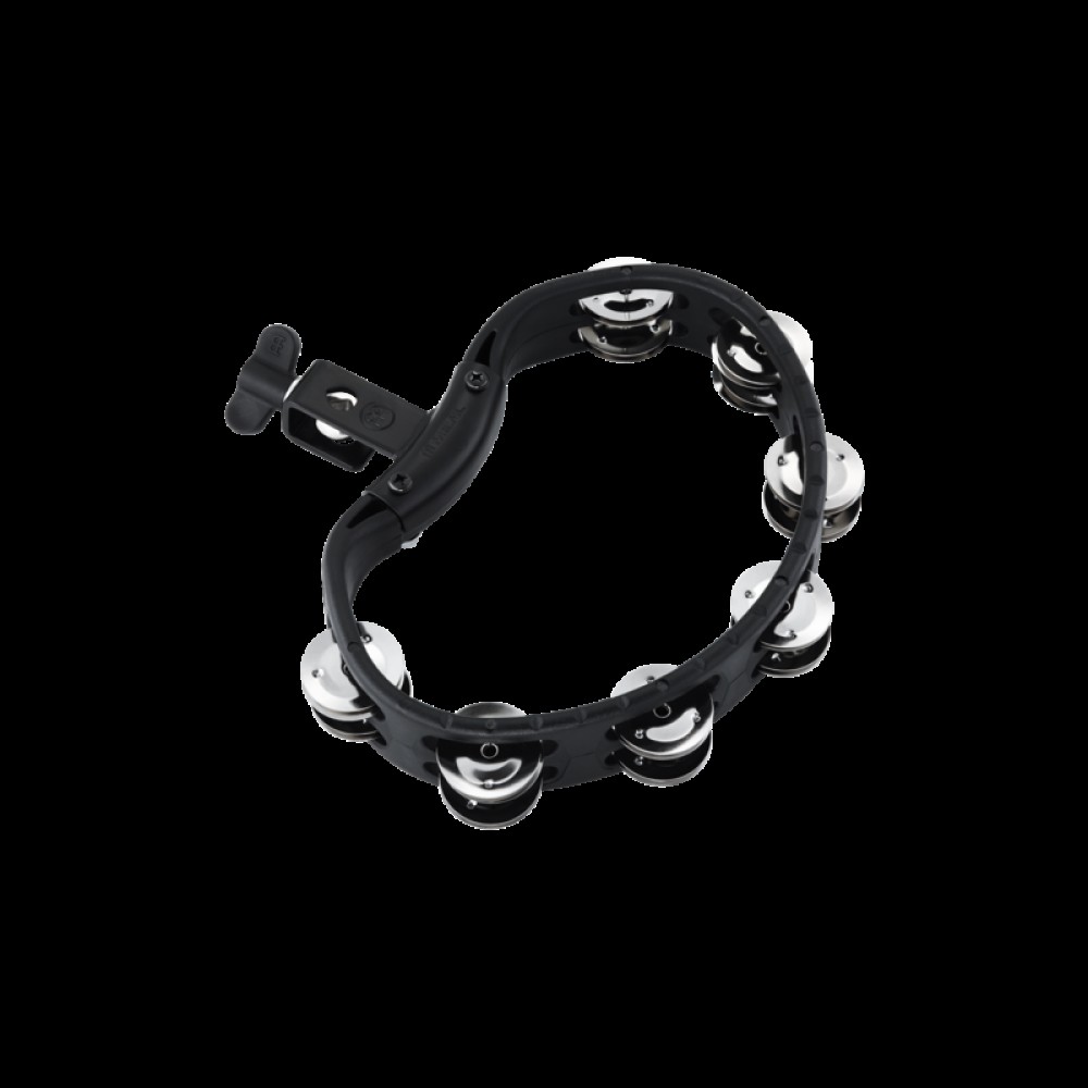 MEINL HTMT2BK Tambourine 2 Rows Black