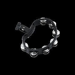 MEINL HTMT2BK Tambourine 2 Rows Black