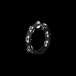 MEINL HTT8BK 8" Tambourine  - TAMBURELLO 8" IN ABS CON PIATTINI IN ACCIAIO