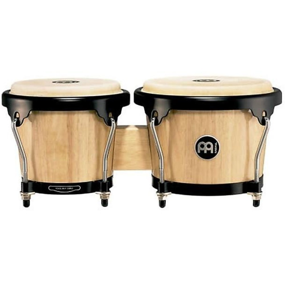 MEINL HB100NT Wood Bongo - COPPIA DI BONGO 6.75"/8" IN LEGNO NATURALE