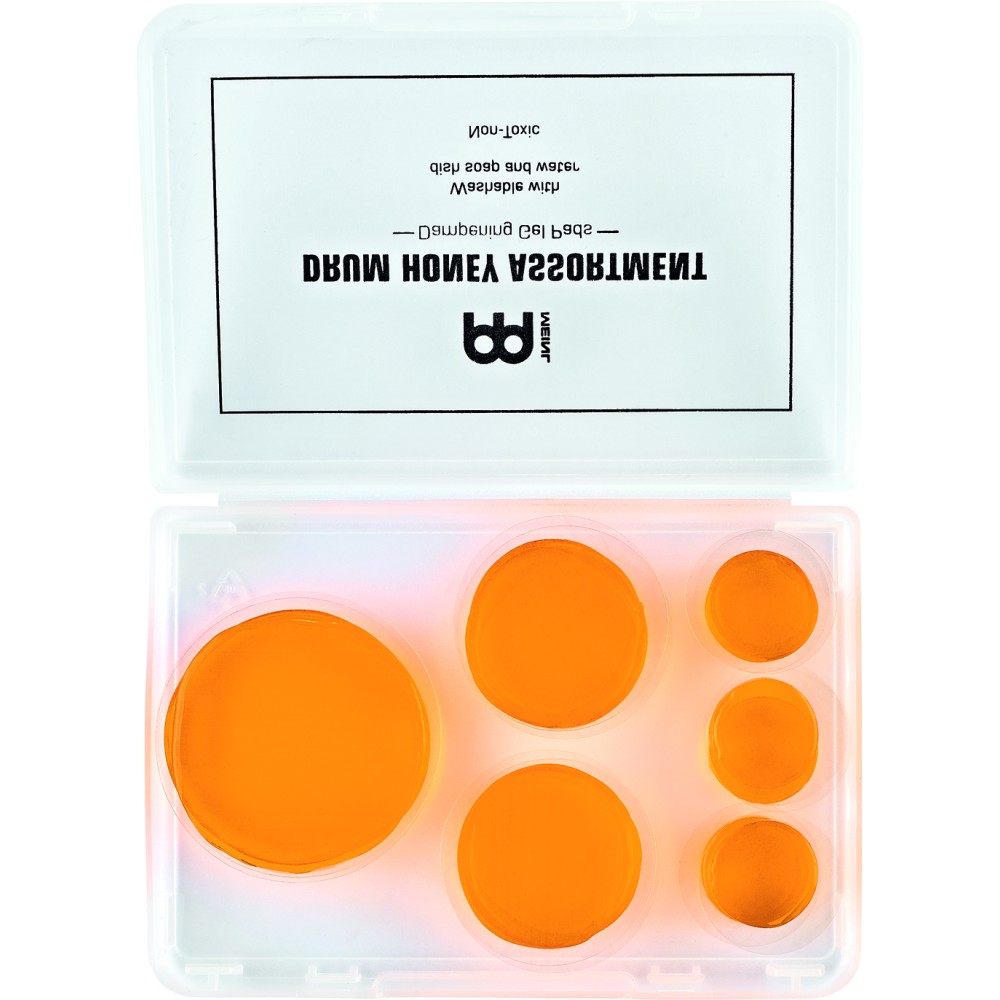 MEINL MDHA DRUM HONEY - CONFEZIONE GEL ASSORTITI PER BATTERIA