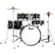PEARL RSJ465C C31 Roadshow Junior Jet Black - BATTERIA JUNIOR NERA CON HARDWARE E PIATTI