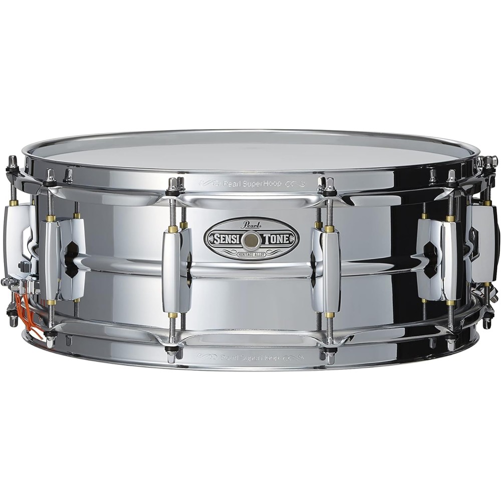 PEARL STH1450S Sensitone Heritage Alloy Steel - RULLANTE 14"x5" IN ACCIAIO