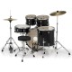 PEARL RS525SC/C31 Roadshow 22" Jet Black - BATTERIA ACUSTICA 5 PEZZI CON PIATTI SABIAN E SGABELLO