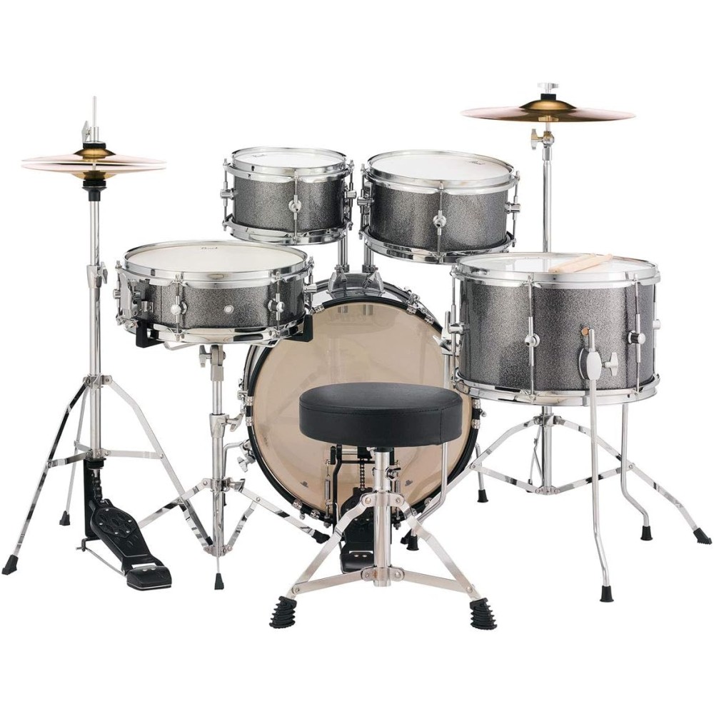 PEARL RSJ465C C708 Roadshow Junior Grindstone Sparkle - BATTERIA ACUSTICA JUNIOR CON HARDWARE E PIATTI 