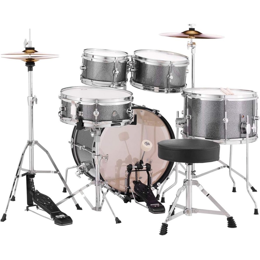 PEARL RSJ465C C708 Roadshow Junior Grindstone Sparkle - BATTERIA ACUSTICA JUNIOR CON HARDWARE E PIATTI 