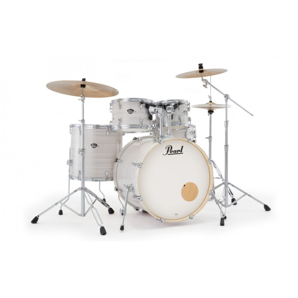 PEARL EXX725SNBR/C777 Export 22" Slipstream White - BATTERIA ACUSTICA CON HARDWARE E PIATTI