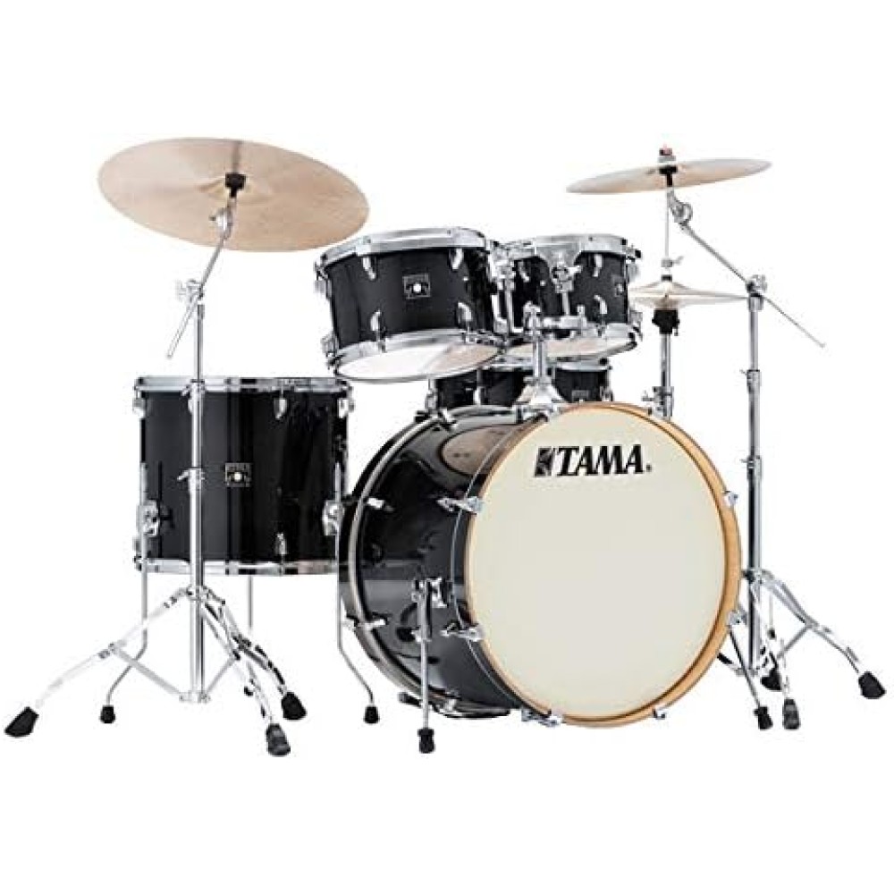 TAMA CL52KRS TPB Superstar Classic 22" Transparent Black Burst - BATTERIA ACUSTICA 5 PEZZI SOLO FUSTI TRANSPARENT BLACK BURST