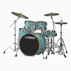 YAMAHA SBP2F5MSG7 STAGE CUSTOM BIRCH MSG - BATTERIA ACUSTICA CASSA 22" CON HARDWARE COLORE MATTE SURF GREEN