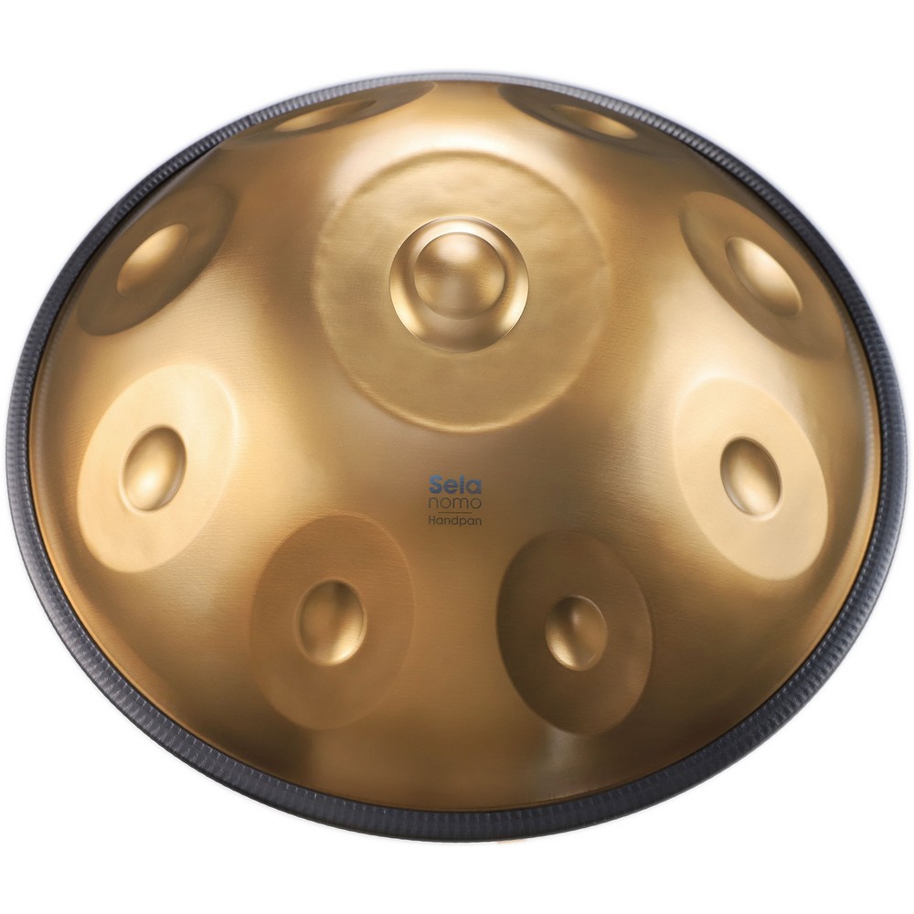 SELA PERCUSSION HP SE400 - NOMO HANDPAN  ACCIAO INOSSIDABILE 9 NOTE RE KURDO (D KURD)