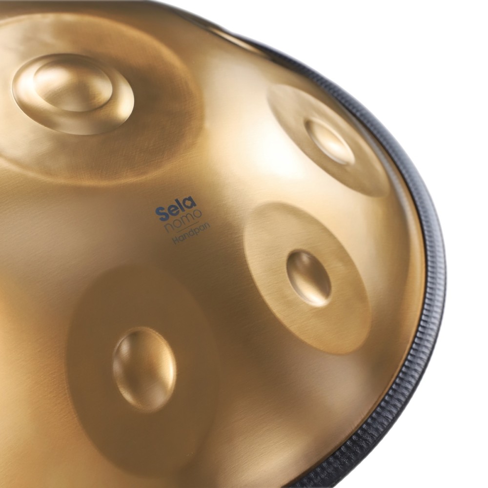 SELA PERCUSSION HP SE400 - NOMO HANDPAN  ACCIAO INOSSIDABILE 9 NOTE RE KURDO (D KURD)