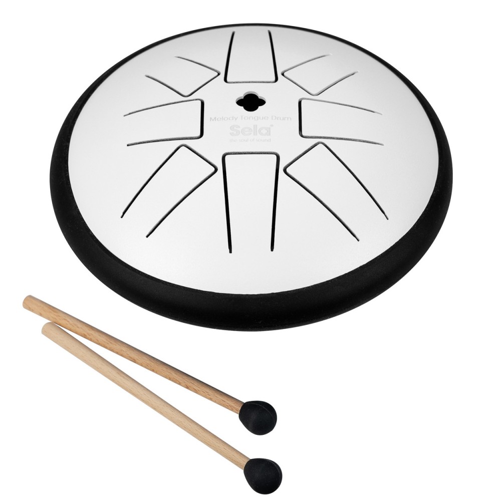 SELA PERCUSSION TD SE363 SERIE MELODY - TONGUE DRUM 6" IN ACCIAIO ACCORDATURA G (SOL) MINOR PENTATONIC