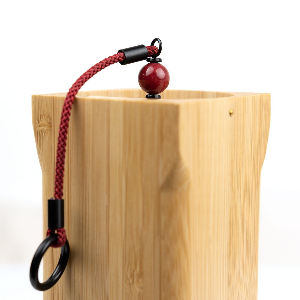 SELA PERCUSSION CH SEV FI VENTI CHIMES FIRE ROSSO - CHIMES IN BAMBOO INTONAZIONE G-B-D-C  CON CUSTODIA INCLUSA