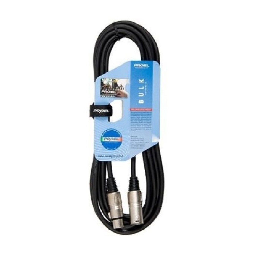 PROEL BULK250LU6 - CAVO AUDIO BILANCIATO XLR M / XLR F 6MT