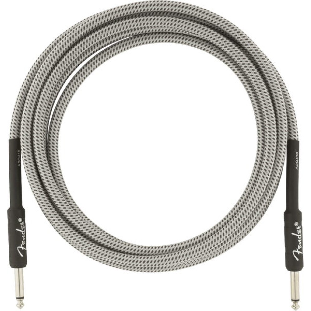 FENDER Professional Series Instrument Cable Straight/Straight 10 FT WHT TWD - CAVO AUDIO JACK PER STRUMENTI 3 MT