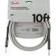 FENDER Professional Series Instrument Cable Straight/Straight 10 FT WHT TWD - CAVO AUDIO JACK PER STRUMENTI 3 MT