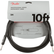 FENDER 10 FT PROFESSIONAL SERIES INSTRUMENT CABLE BLACK - JACK 3 MT COLOR NERO