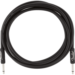 FENDER 10 FT PROFESSIONAL SERIES INSTRUMENT CABLE BLACK - JACK 3 MT COLOR NERO