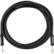 FENDER 10 FT PROFESSIONAL SERIES INSTRUMENT CABLE BLACK - JACK 3 MT COLOR NERO