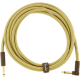 FENDER 10 FT DELUXE SERIES INSTRUMENT CABLE VINTAGE TWEED - CAVO JACK DRITTO - JACK PIPA 3 MT. VINTAGE TWEED
