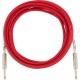 FENDER 15 FEAT Original Series Instrument Cable 15' Fiesta Red - CAVO JACK PER CHITARRA ROSSO 4,5 MT