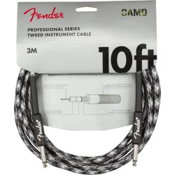 FENDER 10 FT Professional Series Inst.Cable - CAVO JACK JACK 3 METRI COLOR WINTER CAMO