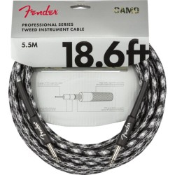 FENDER 18.6 FT Professional Series Inst.Cable - CAVO JACK JACK 5.5 METRI COLOR WINTER CAMO